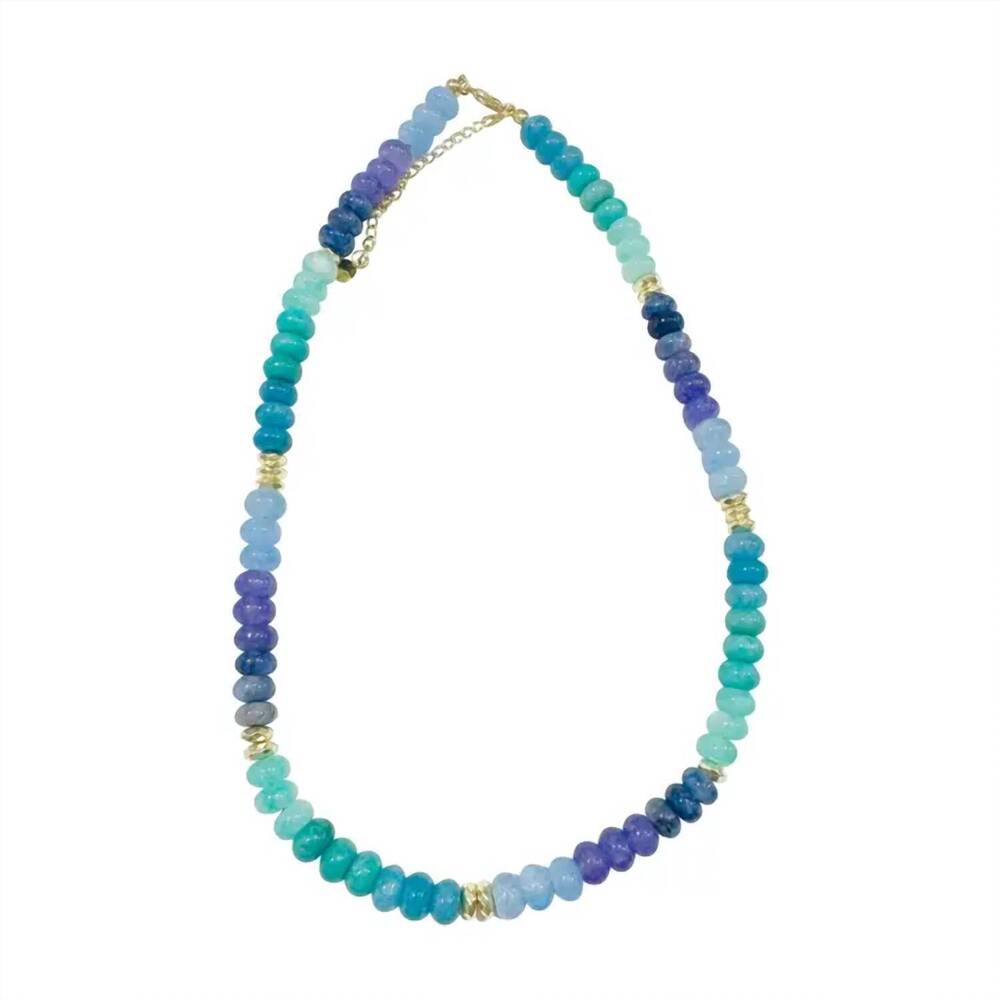 NEW GEMELLI women's kerry necklace in blue